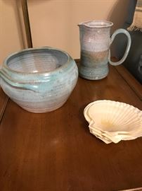 Unique Southwest pottery.