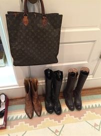 boots and bags!
