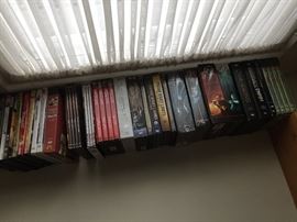 another grouping of the DVD's