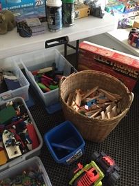 Brio, legos, nerf and more