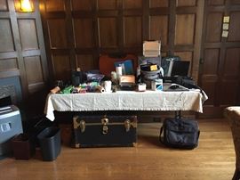 cameras, shredder and other office supplies