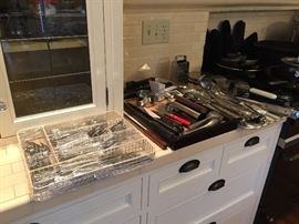 flatware and kitchen tools