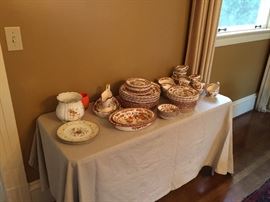 Copeland Spode India Tree china for sale service for 10 with extra pieces