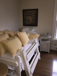 Wonderful twin bed with its matching bunk asking $60 for the set