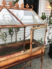 closer view of the Wardian case for sale