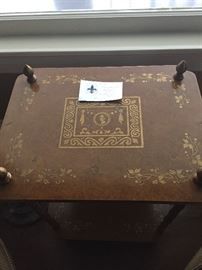 top of table shown in previous photo