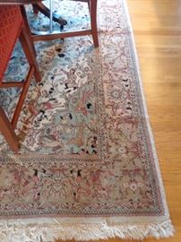 Beautiful hand-knotted rug.