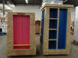 2 Display Shelves from T-rex Café