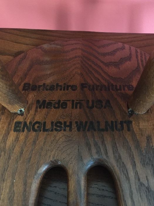 Berkshire Furniture, English Walnut, counter stools