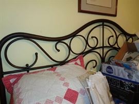 head board of king bed, nice mattress