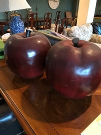Decorative large apples