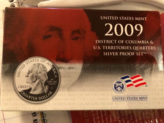 2009 US Mint quarters
