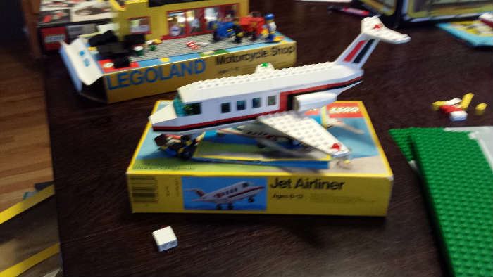 1985 legos with boxes