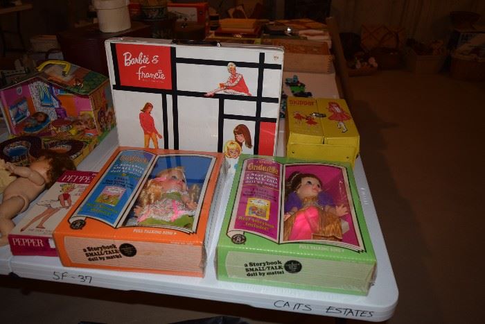 Vintage dolls-story book small talk by Mattel
