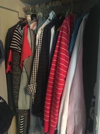 Lots of clothes, men's & women's