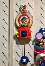 M&M clock
