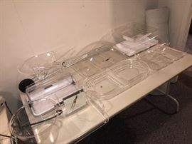 Collection of vintage Lucite