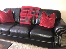 Robinson and Robinson Leather Sofa