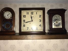 Antique mantel clocks