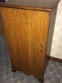 Antique music cabinet