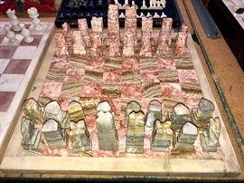 Marble chess set