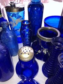 Colbalt Blue Glassware