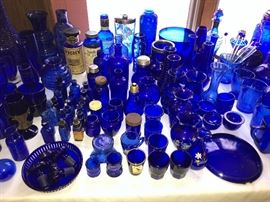 Colbalt Blue Glassware