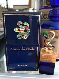 Niki de Sant Phalle Parfum bottle; first edition
