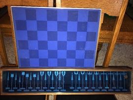 Mid Century Modern- Austin Enterprises Chess Set (1962)