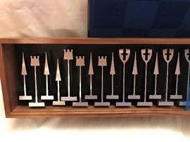 Mid Century Modern- Austin Enterprises Chess Set (1962)