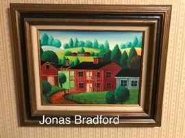 Original folk art by Jonas Bradford