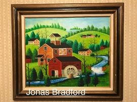 Original folk art by Jonas Bradford