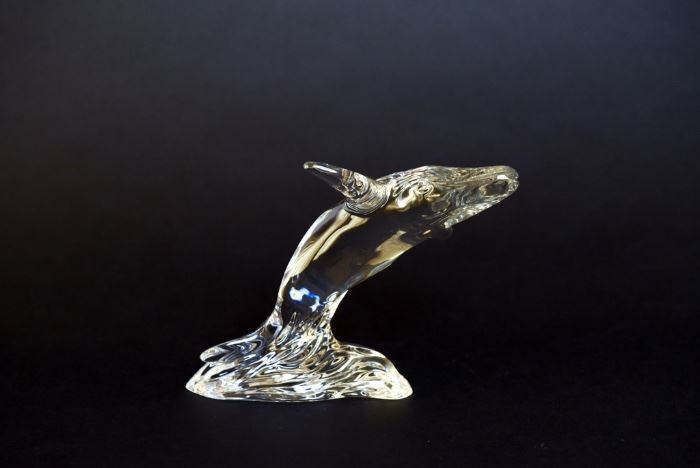 Waterford Crystal Breaching Whale