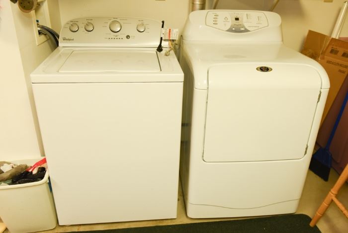Maytag  Neptune Dryer And Whirlpool Top Loading Washer