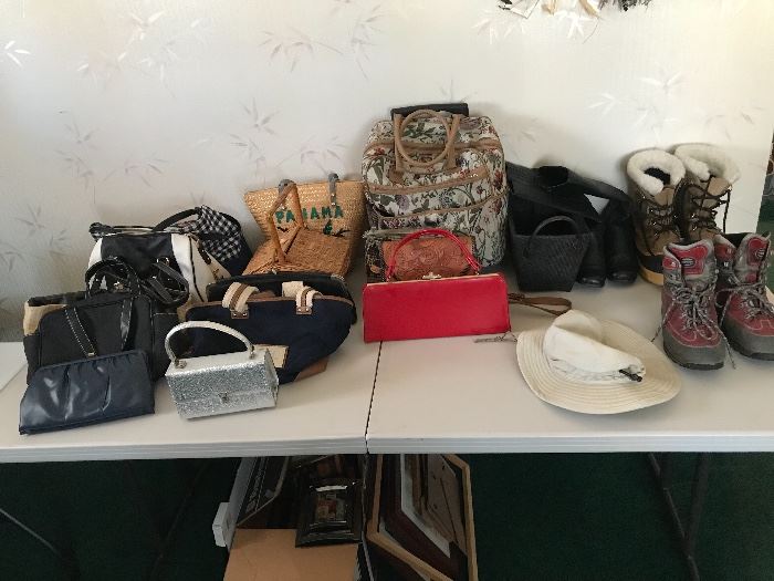 Assortment Of Purses And Clutch Handbags