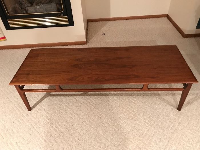 Mid Mod Wood Coffee Table