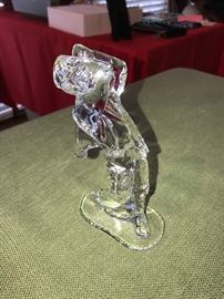 WATERFORD CRYSTAL GOLFER FIGURINE