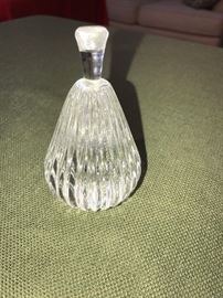 WATERFORD CRYSTAL PEAR FIGURINE