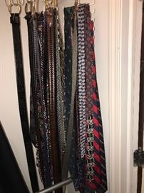 TIES AND BELTS