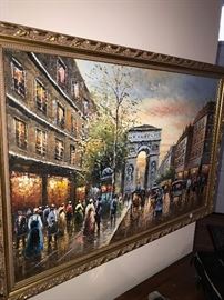 OIL ON CANVAS PAINTING