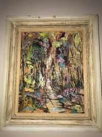 OIL ON CANVAS PAINTING