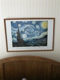 VAN GOGH FRAMED POSTER