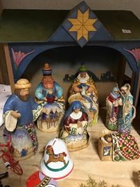 HEARTWOOD CREEK BY JIM SHORE NATIVITY SET