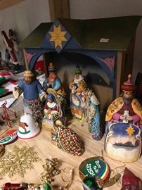 HEARTWOOD CREEK BY JIM SHORE NATIVITY SET