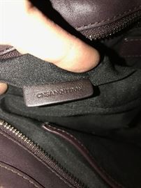 AUTHENTIC BURBERRY LEATHER SHOULDER BAG