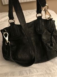 AUTHENTIC BLACK LEATHER  GIVENCHY PANDORA HANDBAG