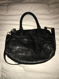 AUTHENTIC BLACK LEATHER  GIVENCHY PANDORA HANDBAG