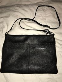 SANCTUARY BLACK LEATHER CROSS-BODY BAG