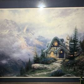 THOMAS KINKADE SIGNED PRINT