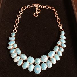 STUNNING STERLING SILVER NECKLACE 